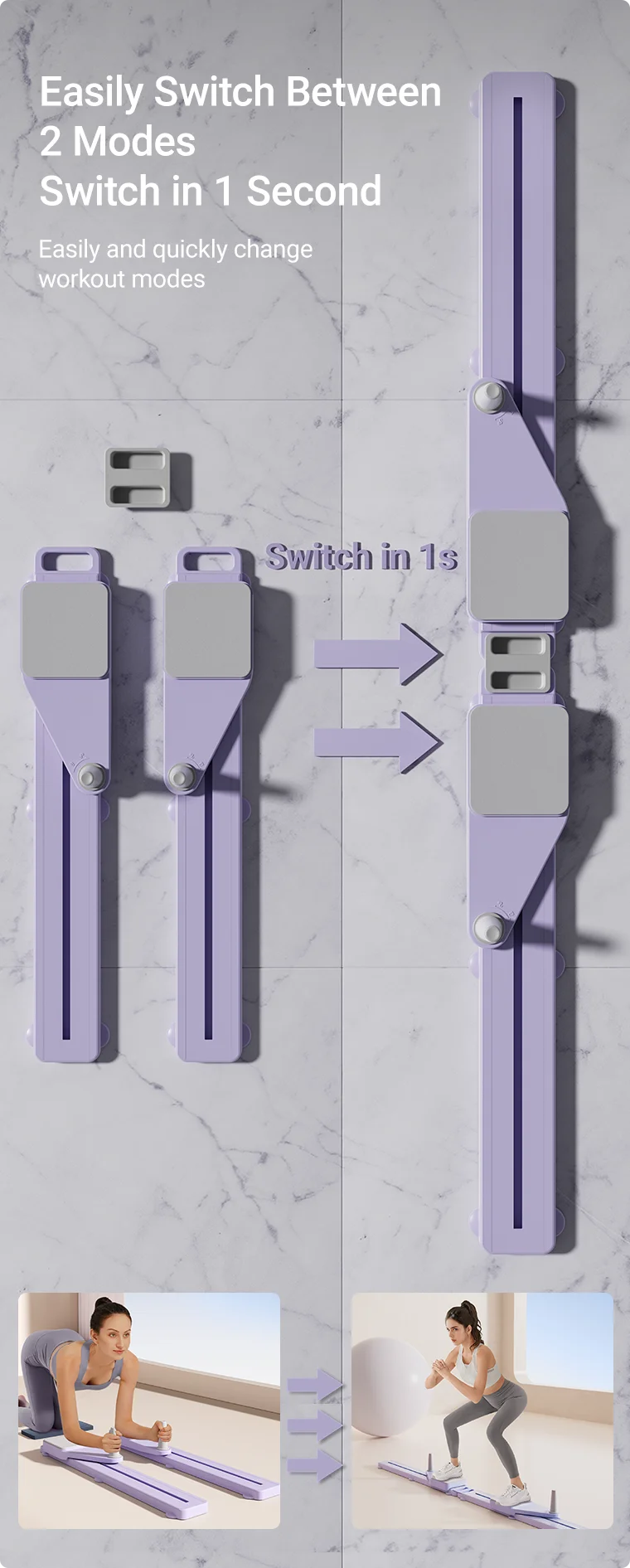 4-in-1 Pilates Board