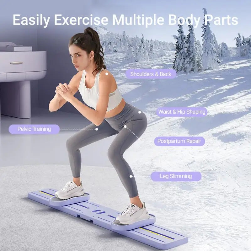 3-in-1 Foldable Pilates Board