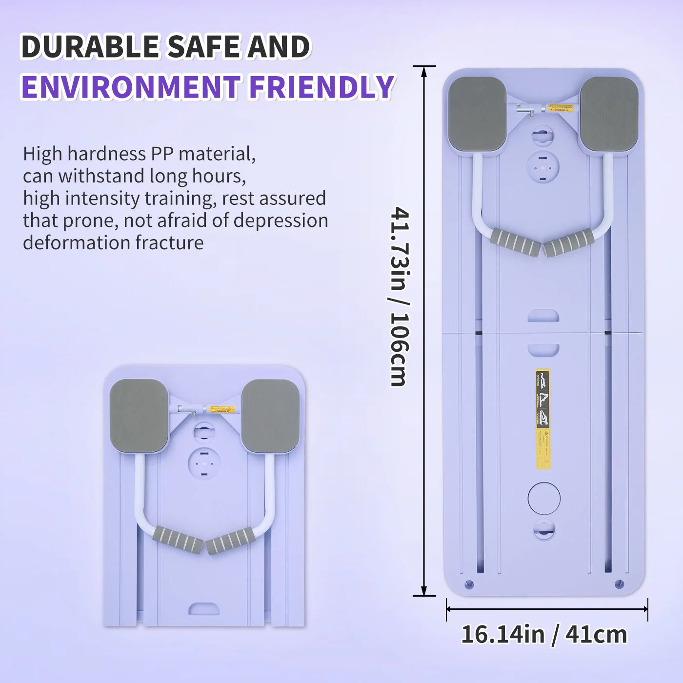 Foldable Pilates Board