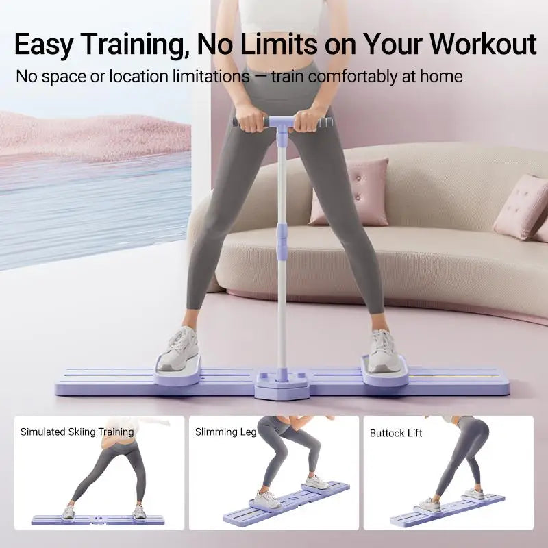 3-in-1 Foldable Pilates Board